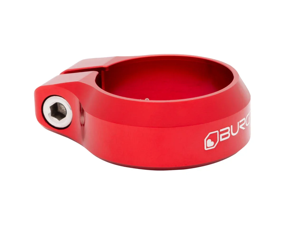 Burgtec Seat Clamp (Race Red) (34.9mm)